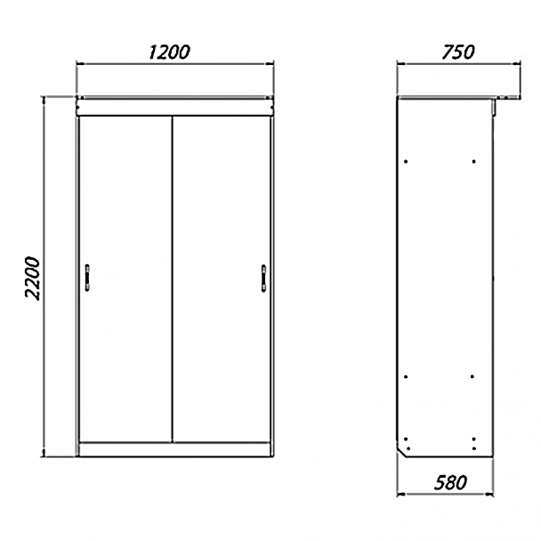 Шкаф-купе "Лорд" - Вид 2